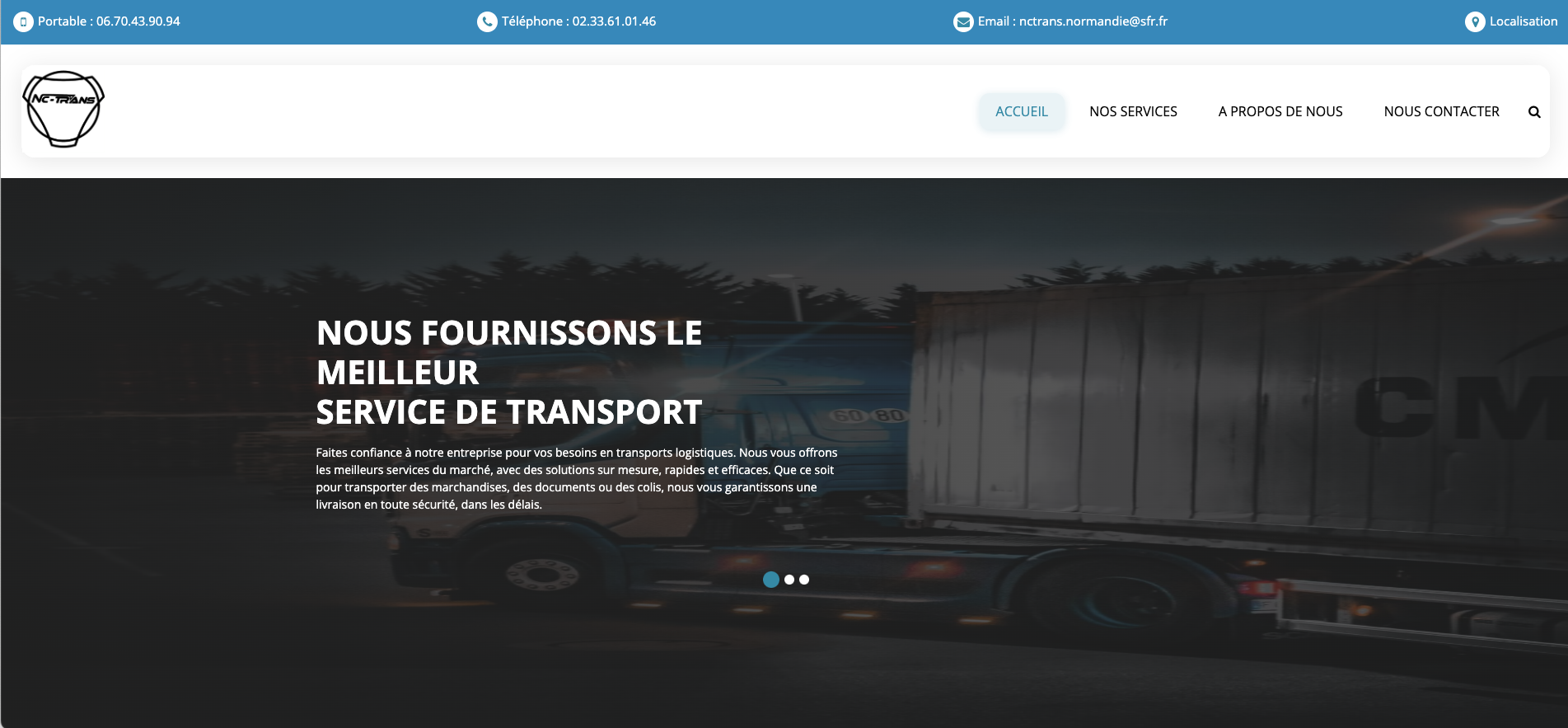 Site web pour entreprise locale